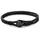 Tommy Hilfiger NAUTICAL Lederarmband grau/schwarz 2790693 Größe 19 cm