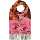 Fraas Modeschal Cashmink® Schal, (mit Fransen) rosa