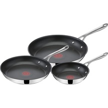 Tefal Jamie Oliver Pfannen-Set 3-tlg. 20 cm + 24 cm + 28 cm schwarz