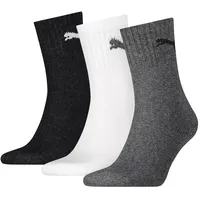 Puma Short Crew Sportsocken grey/white/black 39-42