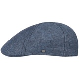 Lierys Flat Cap (1-St) Schirmmütze mit Schirm, Made in the EU blau S (54-55 cm)