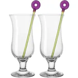 LEONARDO Gläserset - Cocktail Bar 4tlg. Glas Transparent Klar