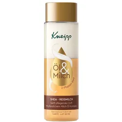 Kneipp 2-Phasen-Bad Öl & Milch Shea Reismilch Badeöl & Bademilch 250 ml