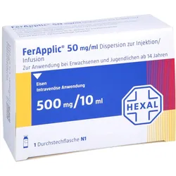 Ferapplic 50 Mg/ml Dispersion z.Injekt./ 1X10 ml