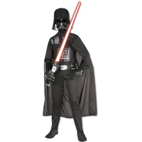 Rubie's Offizielles Disney Star Wars Darth Vader Classic Kinderkostüm, Kinderkostüm, 5–6 Jahre