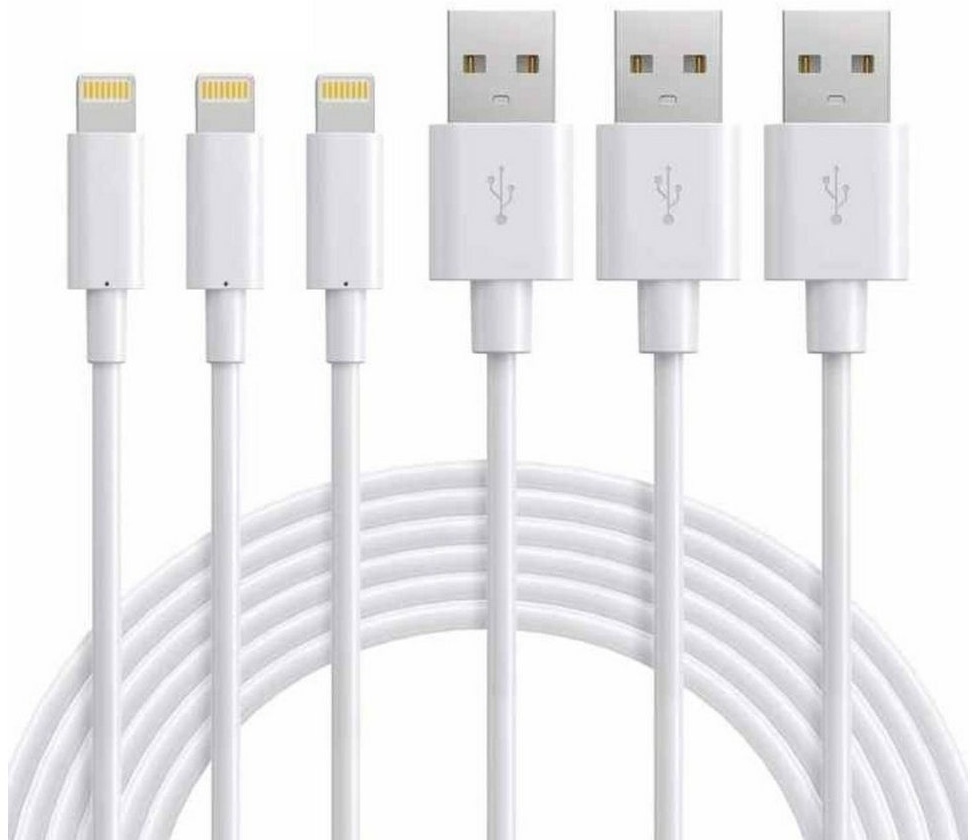 ENGELSINN Lightning Kabel für iPhone Smartphone-Kabel, 1 / 2 /3 M Ladekabel Smartphone-Kabel, (200 cm)