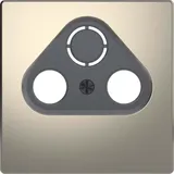 Merten Zentralplatte für Antennensteckdosen, System Design,