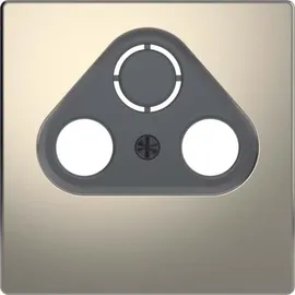 Merten Zentralplatte für Antennensteckdosen, System Design,