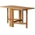 Tikamoon Gartentisch 130 x 74 x 65 cm Braun