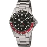 Revue Thommen Herren Armbanduhr Automatik Taucheruhr GMT 17572.2136