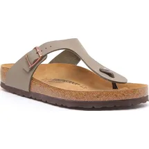 Birkenstock Gizeh Birko-Flor Nubuk stone 45