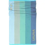Lashuma Helsinki Handtuch 85 x 200 cm blau/türkis