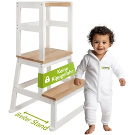 Bomi Lernturm Swubi 1 St Kiefer massiv beige/weiß