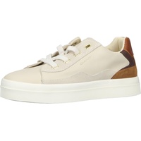 GANT Damen AVONA Sneaker, Cream/Brown, 41 EU