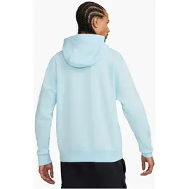 Nike Sportswear Club Fleece Hoodie 474 glacier blue/glacier blue/white M