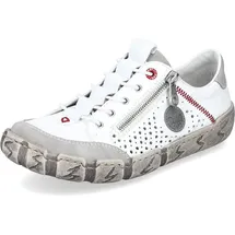 Rieker L0355 Damen Weit Weiß 37