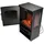 Juskys Standkamin 1800W Schwarz