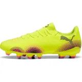 Puma Future 8 Play FG/AG Fussballschuh, Yellow ALERT Black-Sun Struck, 48 EU