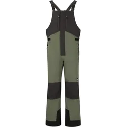 Skihose SLOPE "Kenwood", Herren, Gr. XS, US-Größen, grün, 100% Polyester, unifarben, sportlich, Hosen, im ausgeklügelten Latzhosen-Design