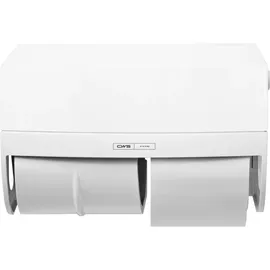 CWS Paradise Toiletpaper Toilettenpapierspender 4604000 | Mit Panel weiß