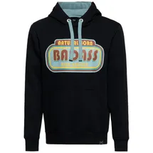 King Kerosin Hoodie schwarz L