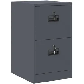 vidaXL Aktenschrank 44 x 50 x 106,5 cm Anthrazit