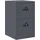 vidaXL Aktenschrank 44 x 50 x 106,5 cm Anthrazit