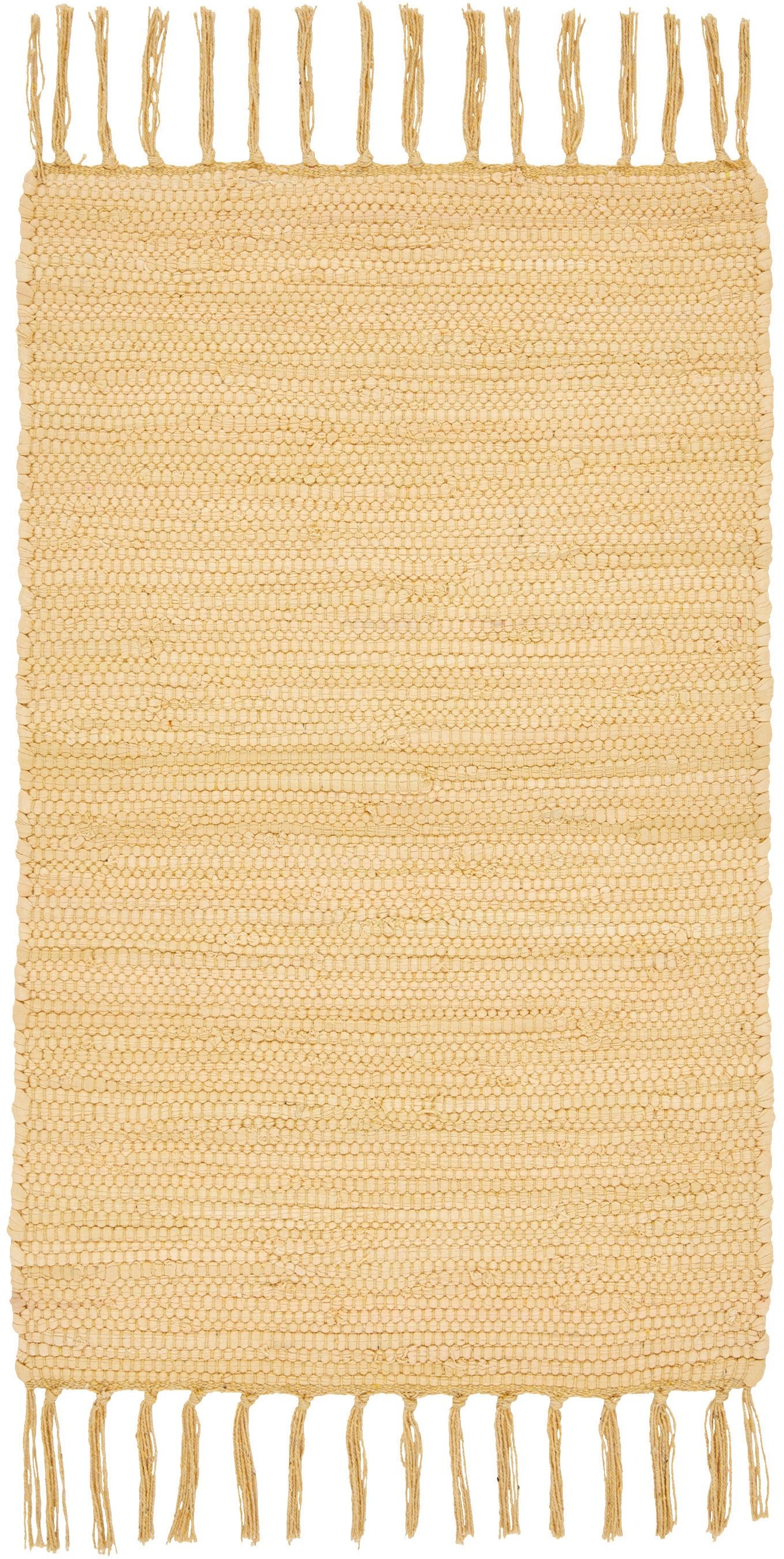 Fleckerlteppich Julia 3 in Beige ca. 70x230cm