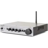 Dynavox ESA-18 MK BT Stereo-Verstärker (Verstärker), Stereoverstärker, Silber