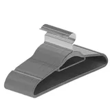 Juskys Kleiderbügel Samt 50er Grau