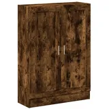 vidaXL Bücherschrank Räuchereiche 82,5x30,5x115 cm Holzwerkstoff