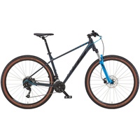 KTM Chicago 291 29R Mountain Bike Metallic Grey/Black/Blue | 29" - 57 cm