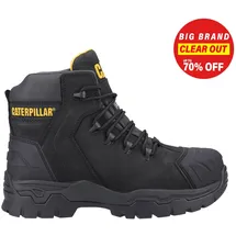 CAT Footwear Herren Everett S3 WR CI H Sicherheitsstiefel, Black, 40 EU - 40 EU