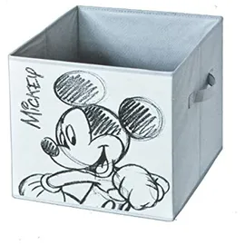 Domopak Living Container-Eimer Mickey 32 x 32 x 32 cm 5-tlg. hellgrau