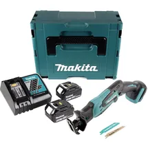 Makita Makita, DJR 183 RFJ Reciprosäge 18V + 2x Akku 3,0Ah + Ladegerät + Makpac