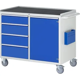 Rau Montagewagen Metall 1145x650x975mm blau
