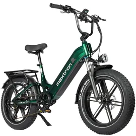 Maxtron Camel E-Bike compactbike 20 Zoll RH 42 cm Unisex grün/schwarz/khaki