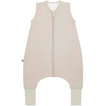 EMMA & NOAH Baby Schlafsack mit Umschlagfüßen Beige 70