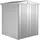 Biohort Europa 2 1,72 x 1,56 m silber-metallic