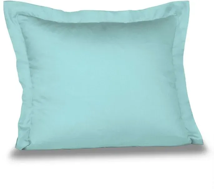 fleuresse Kissenbezug Satin 35 x 40 cm Blau Hellblau