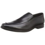 CLARKS Howard Edge Slipper Black Leather, 41 EU