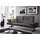 W.Schillig 2,5-Sitzer broadway, Designsofa mit tollem Sitzkomfort, Sitztiefenverstellung, Kopfteil- & Seitenteilverstellung, Breite 236cm grau