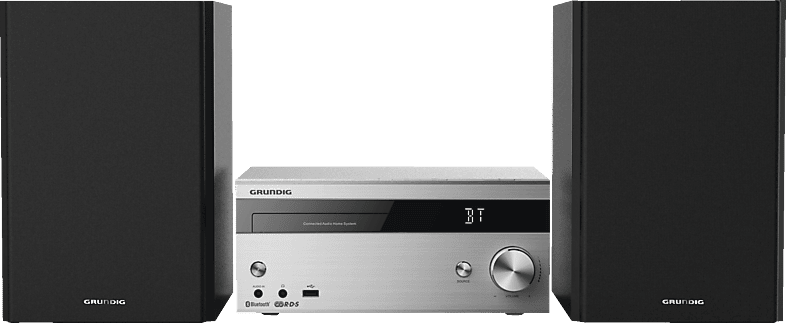 GRUNDIG CMS 4000 Kompaktanlage (Silber)