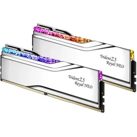 G.SKILL Trident Z5 Royal Neo - 32GB - CL28 - Dual Channel (2 pcs) - AMD EXPO - Silber mit RGB