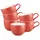 SELTMANN WEIDEN Kaffeetasse 0,26 l Rot 6 St.