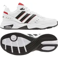 Adidas Strutter cloud white/core black/active red 44 2/3