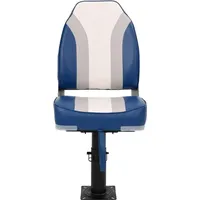 vidaXL Bootssitz mit Podest Höhenverstellbar 360° Drehbar