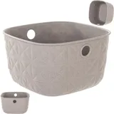 Curver Aufbewahrungskorb Softex 19 x 11 x 19 cm schwarz