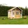 Axi Spielhaus Milan Holz Braun/Weiß