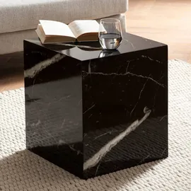 Wohnling MONOBLOC Schwarz MDF 40 x 40 x 45 cm
